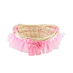 Decorative Basket with Ruffle Detail | Kelmera