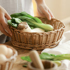 Decorative Basket with Ruffle Detail | Kelmera