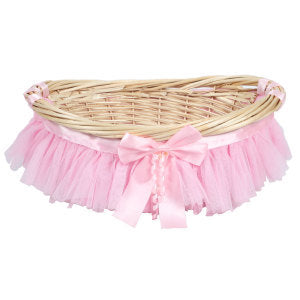 Decorative Basket with Ruffle Detail | Kelmera