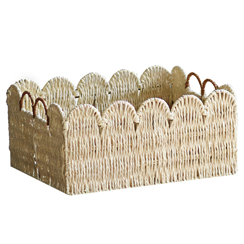 Decorative Basket with Wave Edge | Kelmera