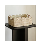 Decorative Basket with Wave Edge | Kelmera
