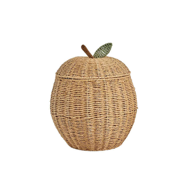 Decorative Basket Woven Natural Fiber Soft Textile | Kelmera