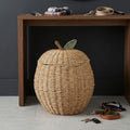 Decorative Basket Woven Natural Fiber Soft Textile | Kelmera