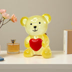 Decorative Bear Figure with Heart | Kelmera