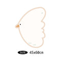 Decorative Bird-Shaped Area Mat | Kelmera