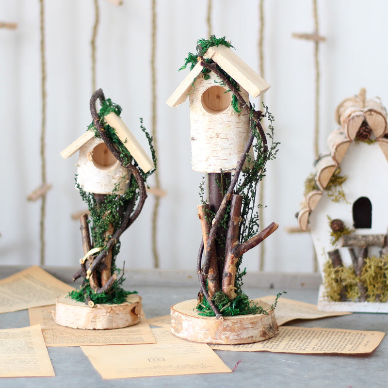 Decorative Birdhouse made of Wood | Kelmera