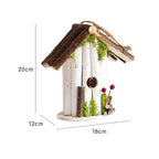 Decorative Birdhouse Wood Hanging | Kelmera