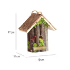 Decorative Birdhouse Wood Hanging | Kelmera