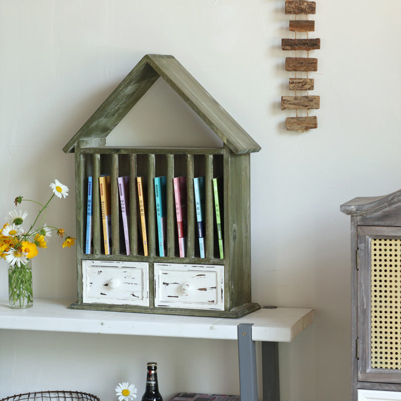 Decorative Bookshelf Wood | Kelmera
