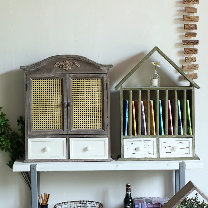 Decorative Bookshelf Wood | Kelmera
