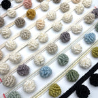Decorative Border with Pompons | Kelmera