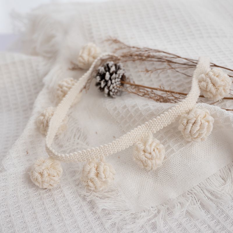 Decorative Border with Pompons | Kelmera