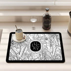 Decorative Botanical Kitchen Mat | Kelmera