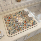 Decorative Botanical Kitchen Mat | Kelmera