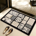 Decorative Botanical-Themed Floor Mat | Kelmera