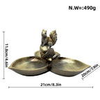 Decorative Bowl with Squirrel Motif | Kelmera