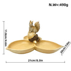 Decorative Bowl with Squirrel Motif | Kelmera