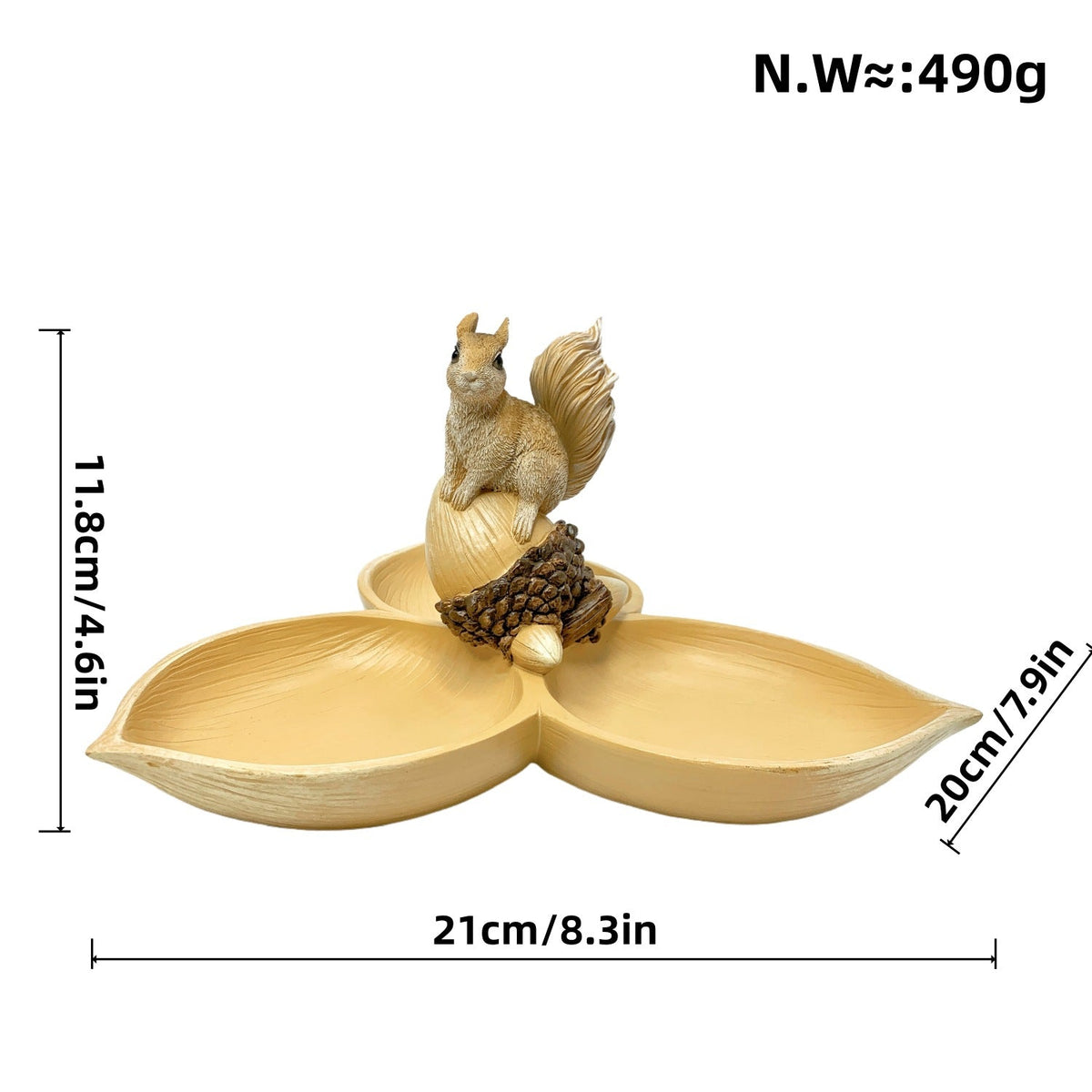 Decorative Bowl with Squirrel Motif | Kelmera