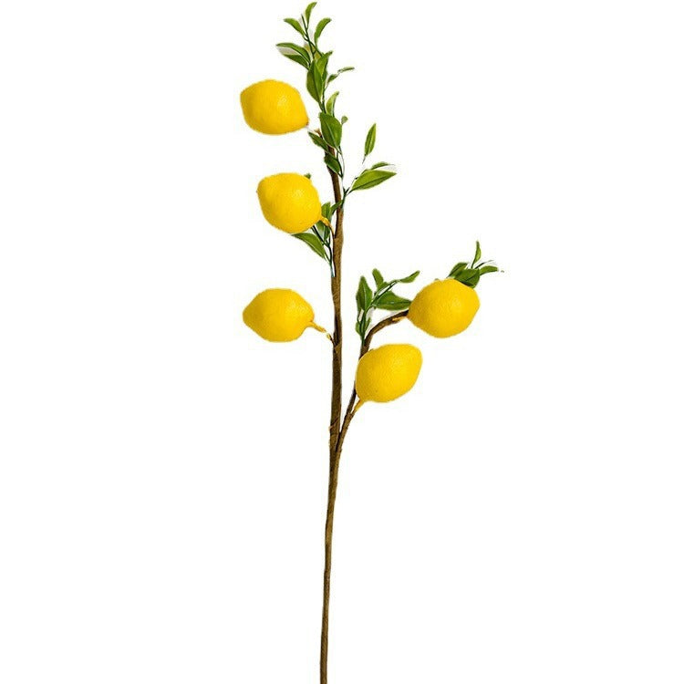 Decorative Branch with Artificial Lemons | Kelmera