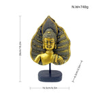Decorative Buddha Statue Soft Textile Cast Resin | Kelmera