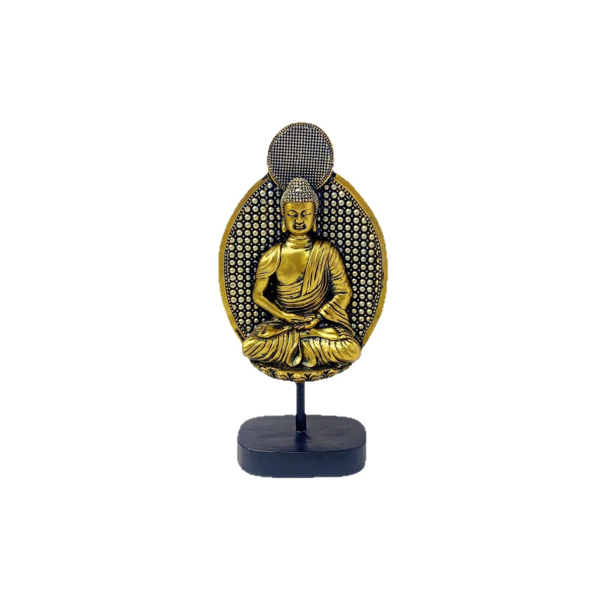 Decorative Buddha Statue Soft Textile Cast Resin | Kelmera