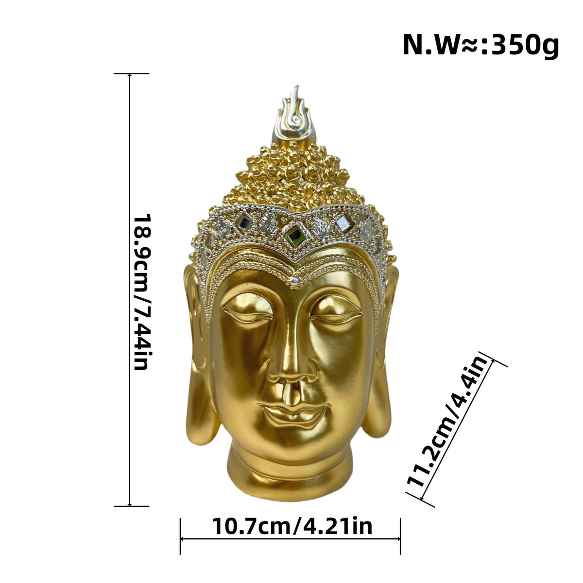 Decorative Buddha Statue Soft Textile Handcrafted | Kelmera