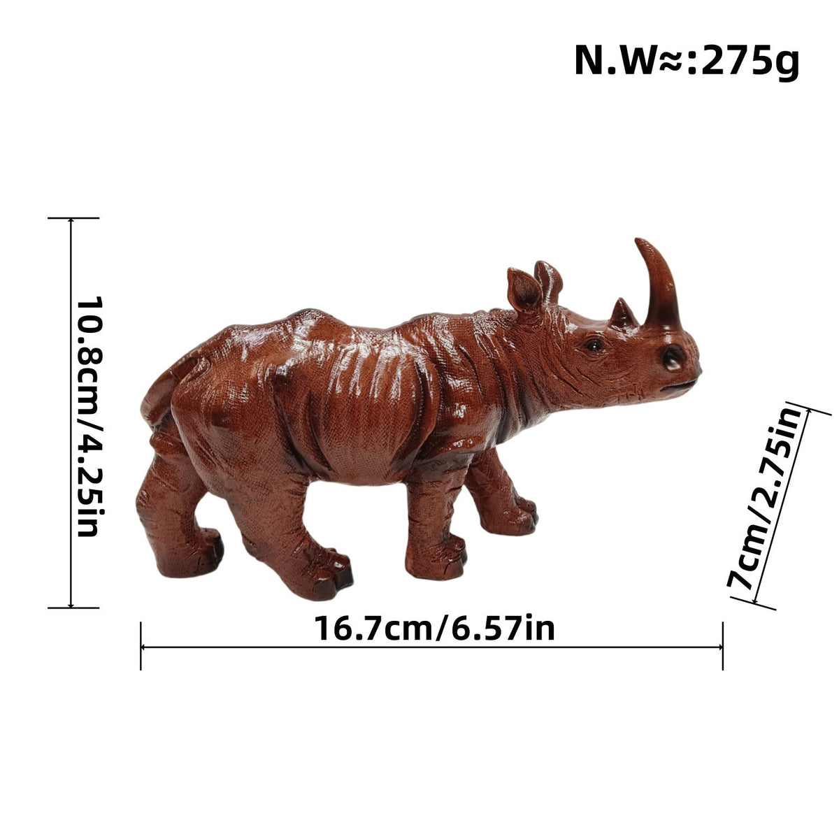 Decorative Bull Figure made of High-Quality Synthetic Resin | Kelmera