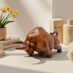 Decorative Bull Figure made of High-Quality Synthetic Resin | Kelmera