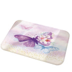 Decorative Butterfly Print Area Rug | Kelmera