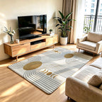 Decorative Butterfly Print Area Rug | Kelmera