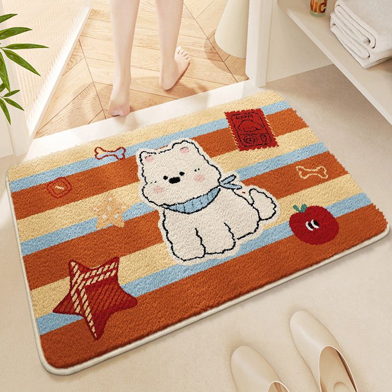 Decorative Cartoon Dog Mat | Kelmera