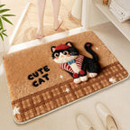 Decorative Cartoon Dog Mat | Kelmera