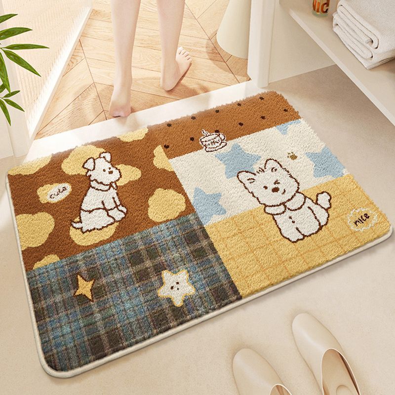 Decorative Cartoon Dog Mat | Kelmera