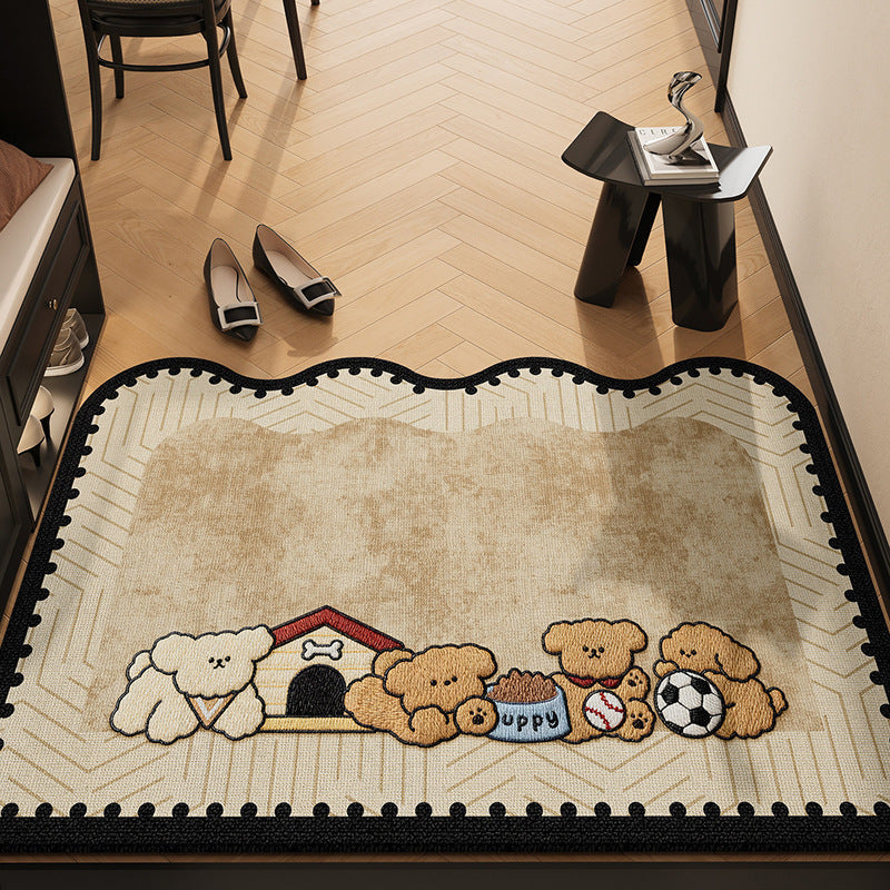 Decorative Cartoon-Themed Welcome Mat | Kelmera