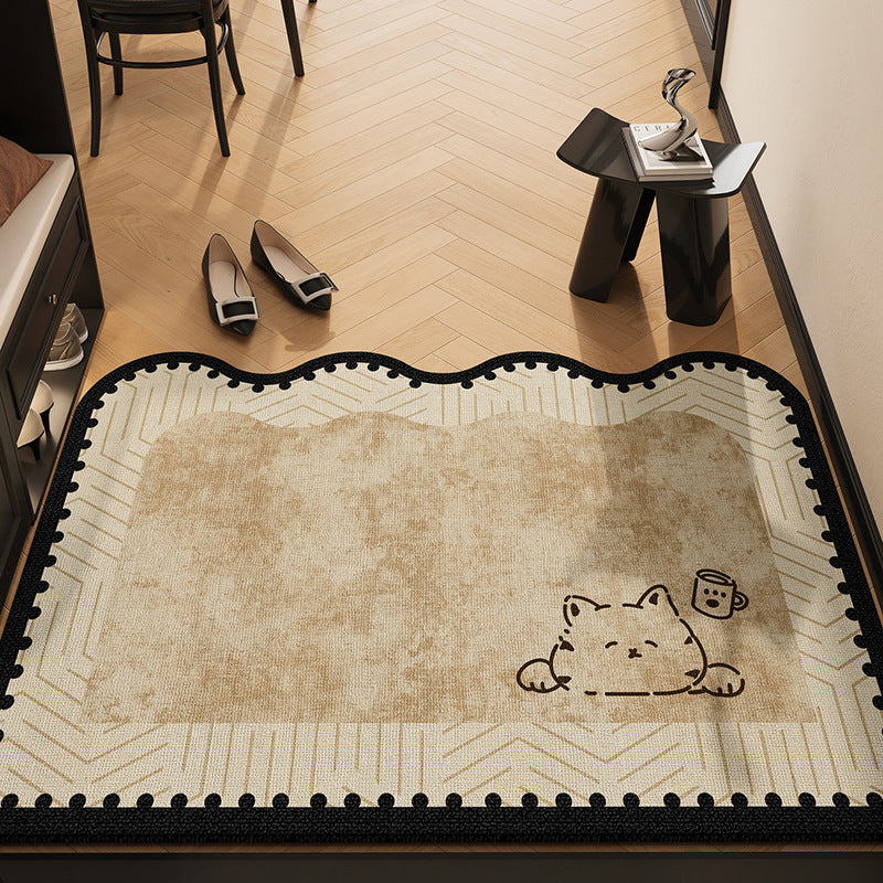Decorative Cartoon-Themed Welcome Mat | Kelmera