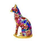 Decorative Cat Statue in Modern Art Style | Kelmera