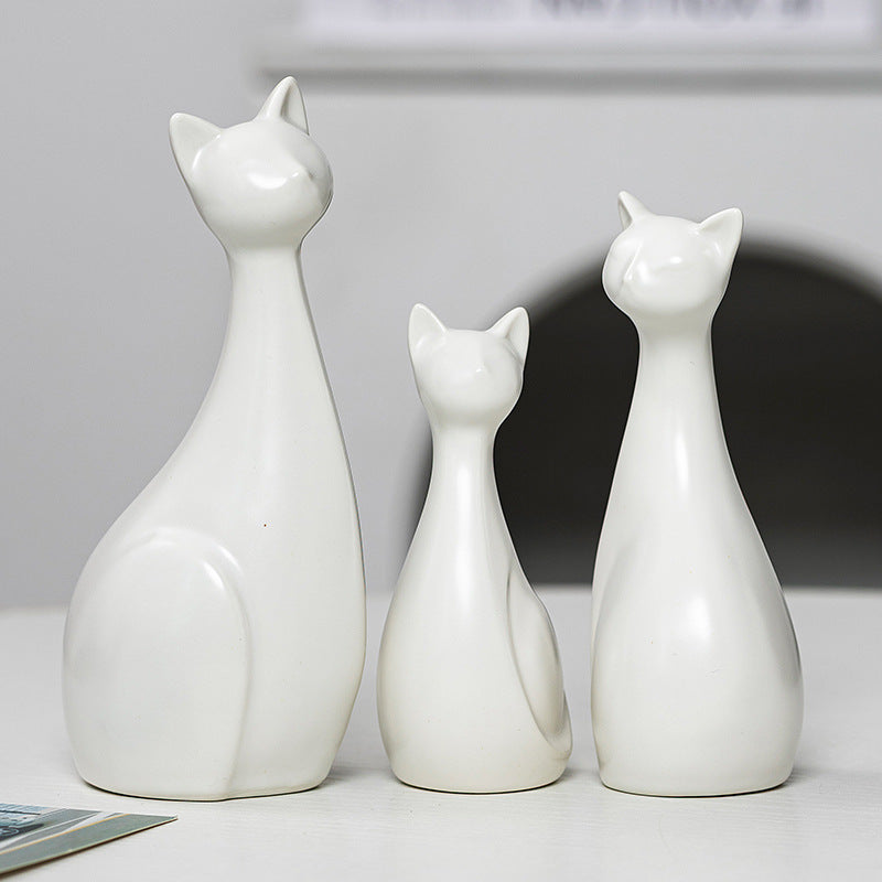 Decorative Ceramic Cat | Kelmera