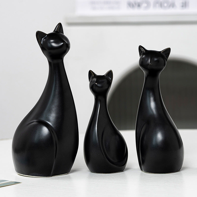 Decorative Ceramic Cat | Kelmera