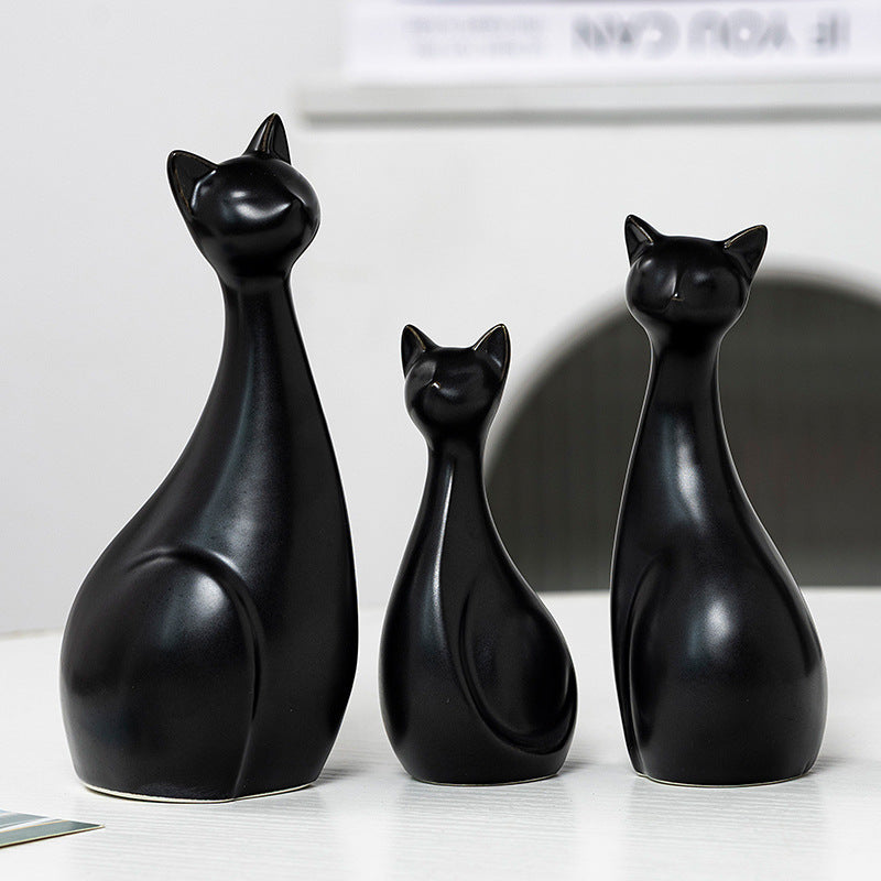 Decorative Ceramic Cat | Kelmera