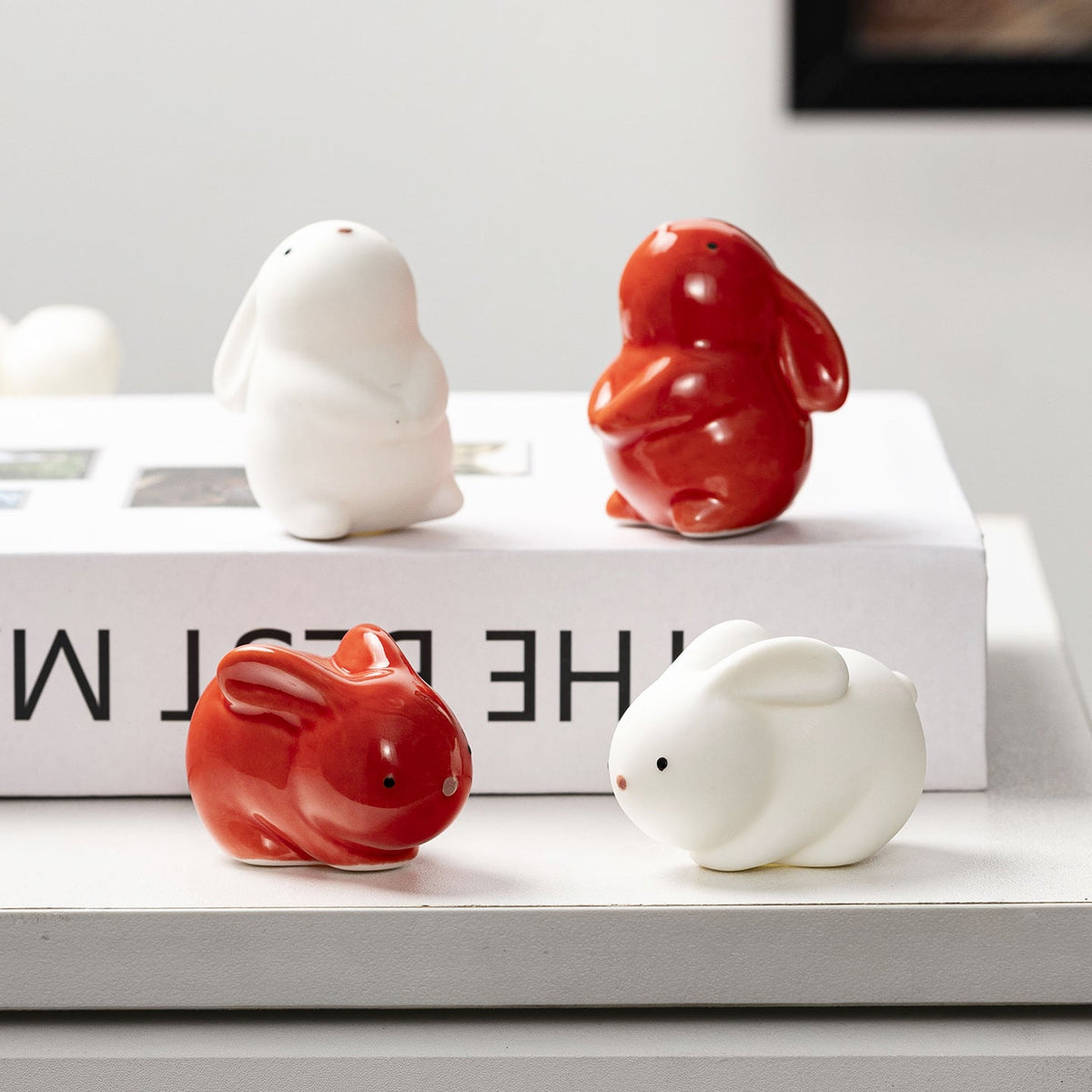 Decorative Ceramic Figure in Bunny Shape | Kelmera
