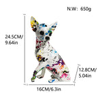 Decorative Ceramic Figure White Lilac | Kelmera