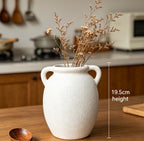 Decorative Ceramic Vase Black Pink White | Kelmera