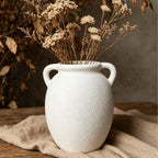 Decorative Ceramic Vase Black Pink White | Kelmera