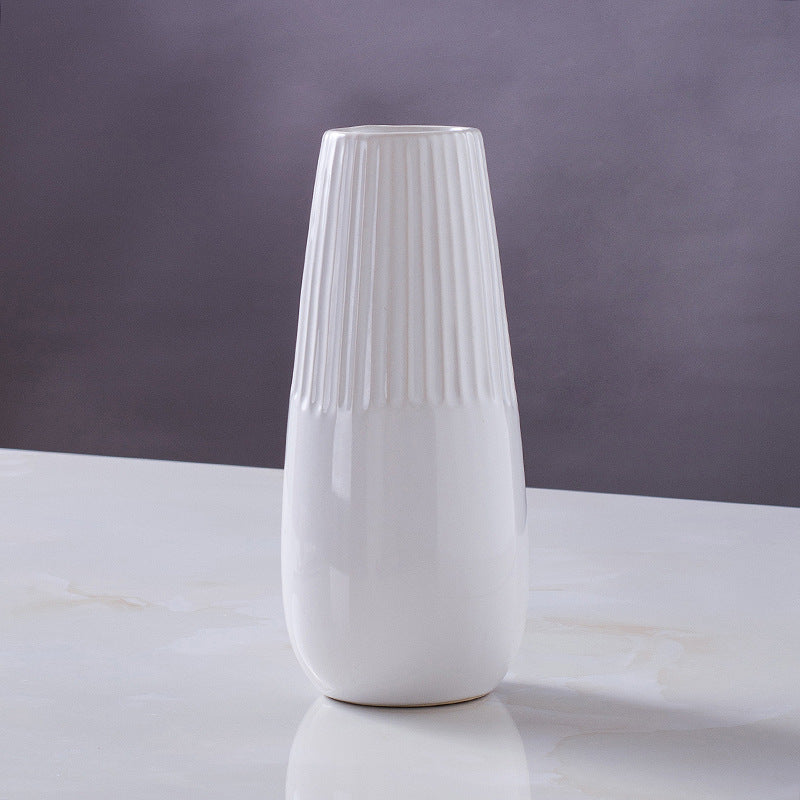 Decorative Ceramic Vase Pink Blue White | Kelmera