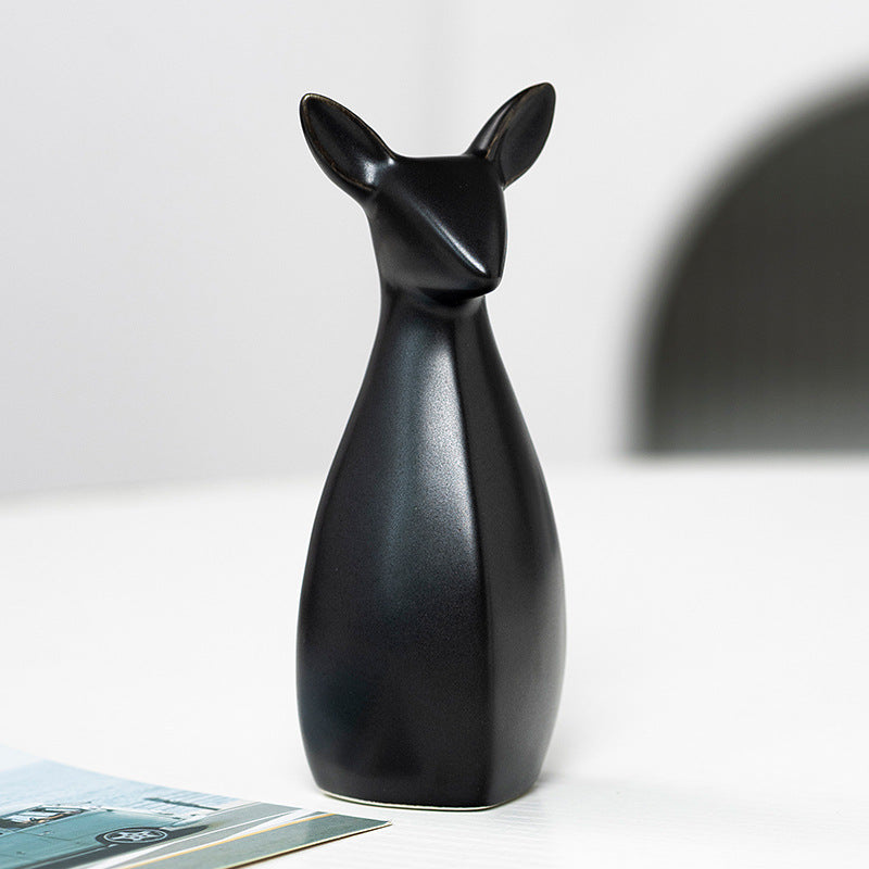 Decorative Ceramic Vase White Gold | Kelmera