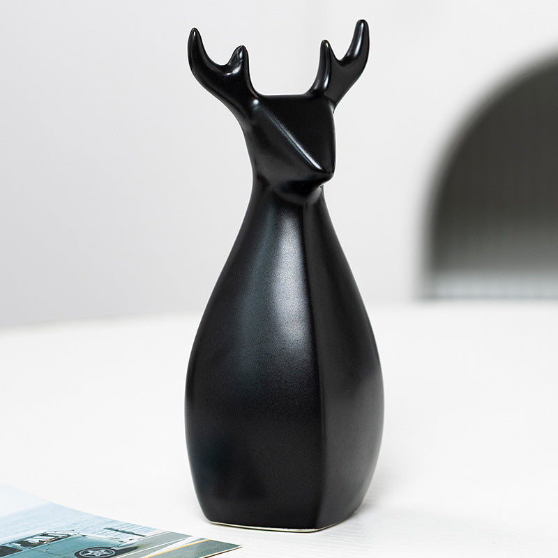 Decorative Ceramic Vase White Gold | Kelmera