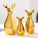 Decorative Ceramic Vase White Gold | Kelmera
