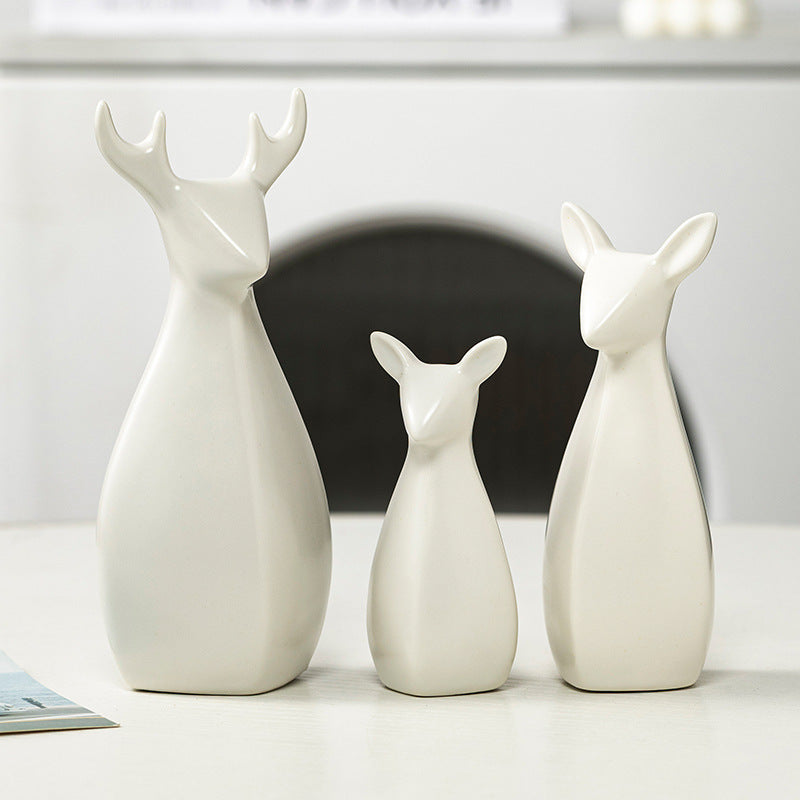 Decorative Ceramic Vase White Gold | Kelmera