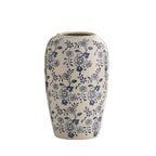 Decorative Ceramic Vase with Floral Pattern | Kelmera