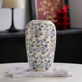 Decorative Ceramic Vase with Floral Pattern | Kelmera